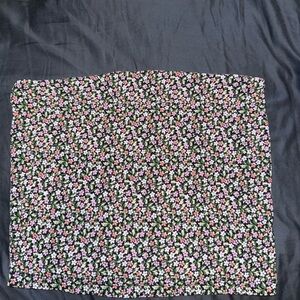 American Eagle Outfitters Black Floral tube top